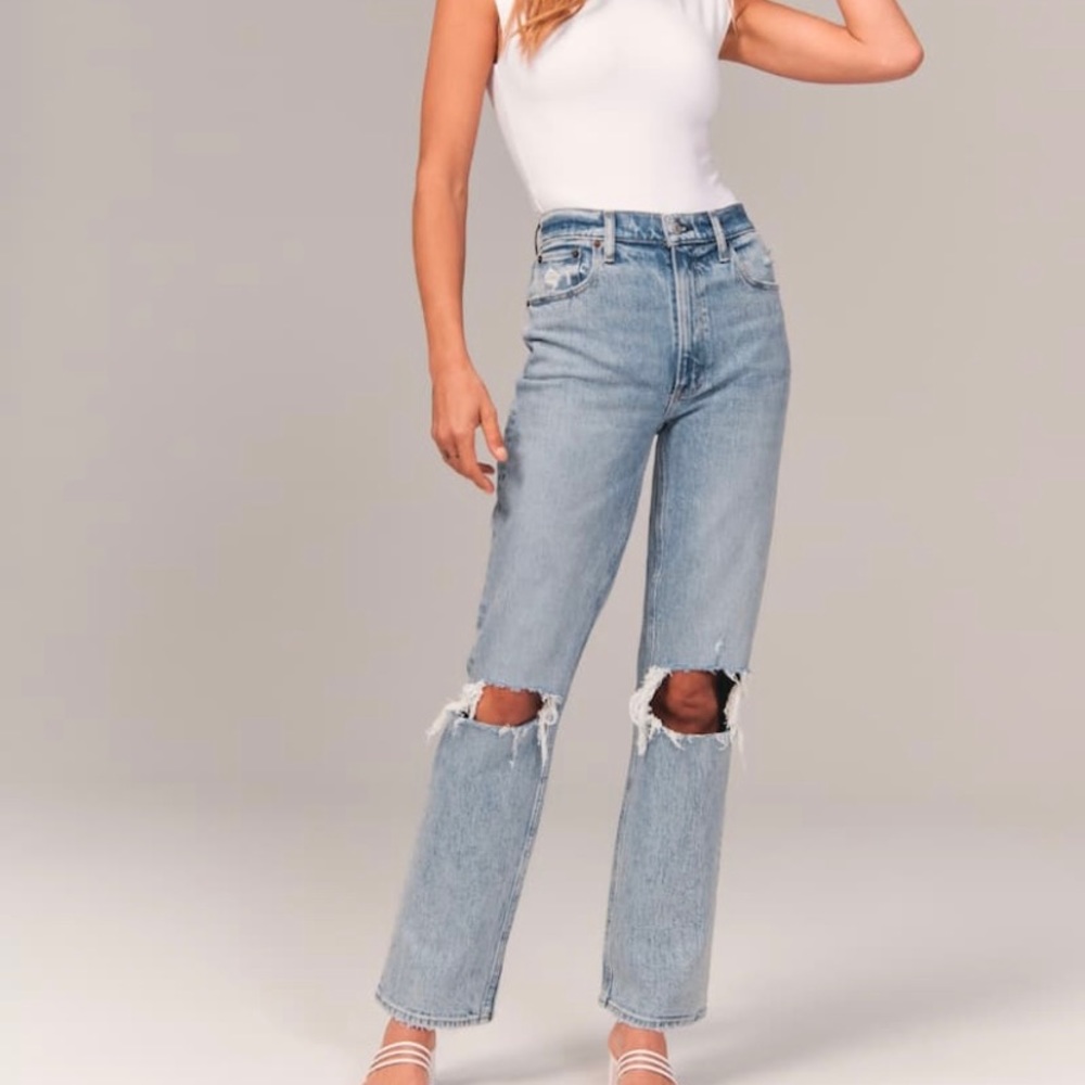 Abercrombie and Fitch 90s straight jeans